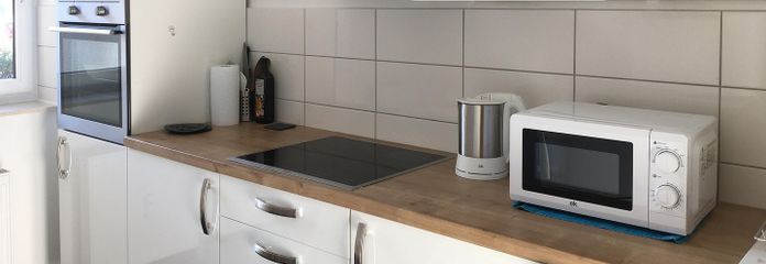 Küche mit allen Geräten