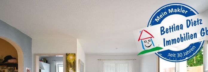 DIETZ: Gepflegte 2 Zimmer - Erdgeschosswohnung mit Balkon und Kellerraum in Eppertshausen!