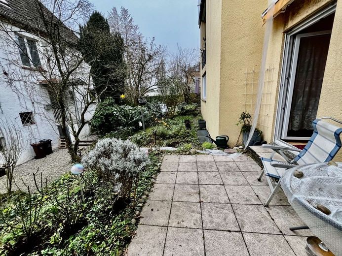Die Terrasse für die Sonnenstunden