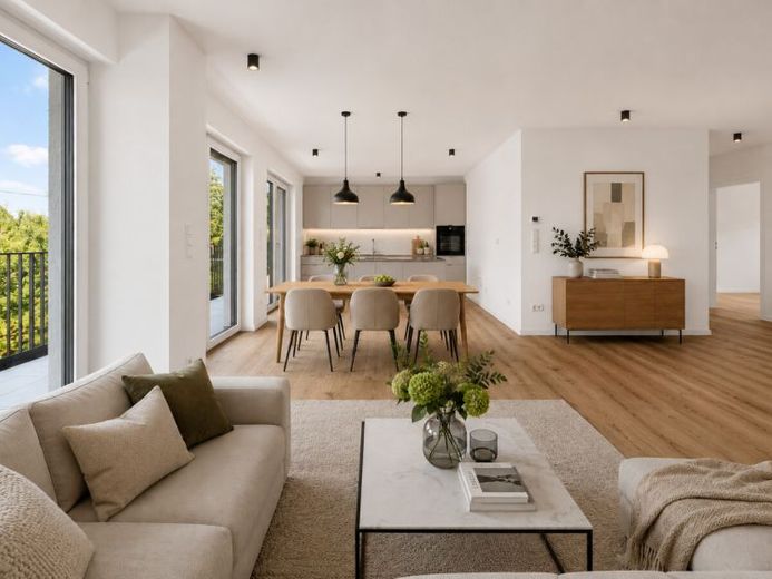 Viel Raum für die Familie – modern wohnen mit Balkon – Foto 1