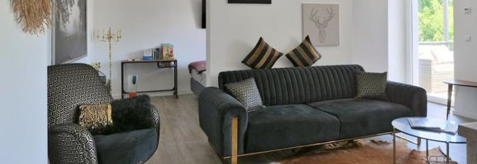 (EF1263_M) Magdeburg: Irxleben, möbliertes Luxusapartment im Hochparterre mit Aufzug, Balkon und PKW-Stellplatz