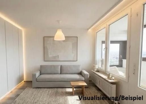 Attraktive Kapitalanlage - sofort vermietbare 1-Zi-Whg mit modernisiertem Bad, Panoramablick – Foto 6