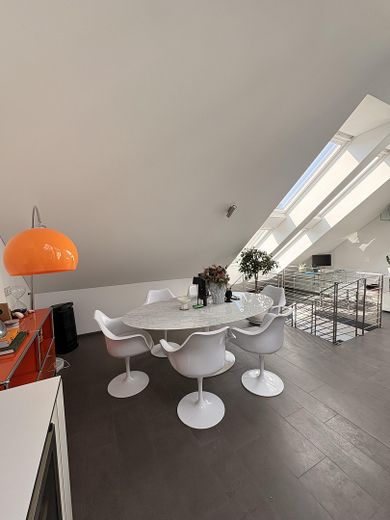 Architekten Loft Wohnung im Nordend Maisonette mit Terrasse / Atrium – फोटो 8