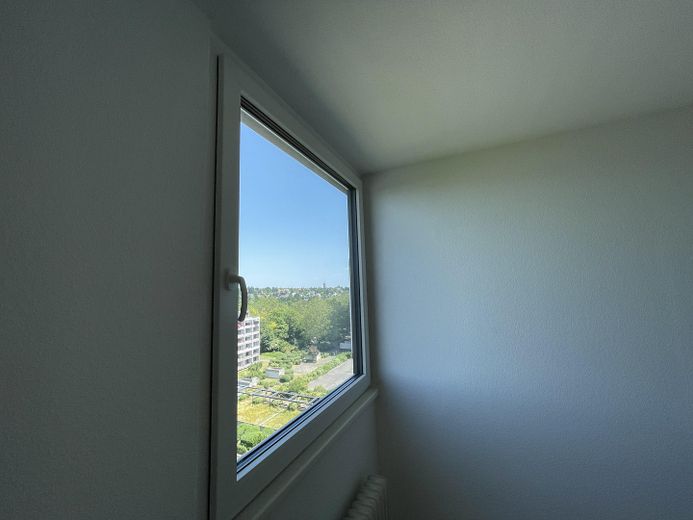 Blick aus dem Kinderzimmer