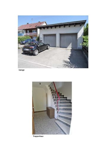 Garage, Treppe