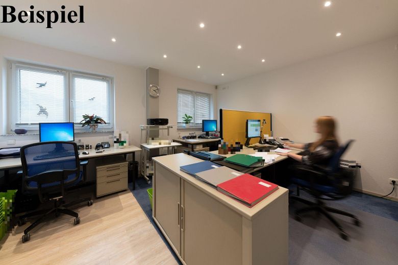 200m² Lagerhalle mit 200m² Büroflächen zu vermieten_ 63825 – Beispiel Büro