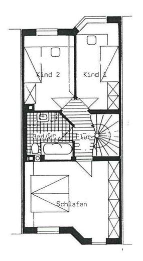 Grundriss Obergeschoss
