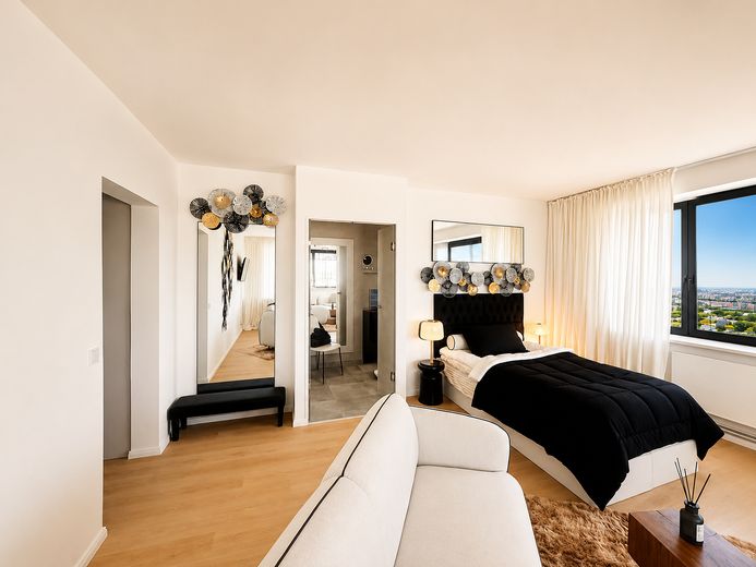 Fully furnished high-rise residence – 29F/ W1 – panoramic views over Hamburg – Foto 6