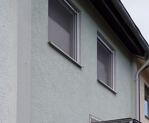 Merkezi konumda, 64653 Lorsch'ta sıra evin ortadaki bölümü