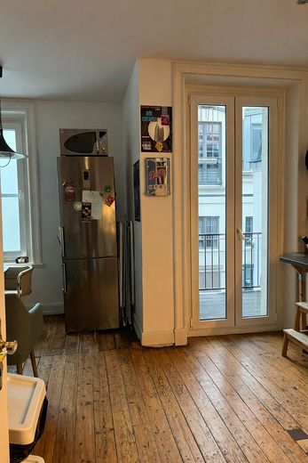 Wohnküche, Blick aus Flur