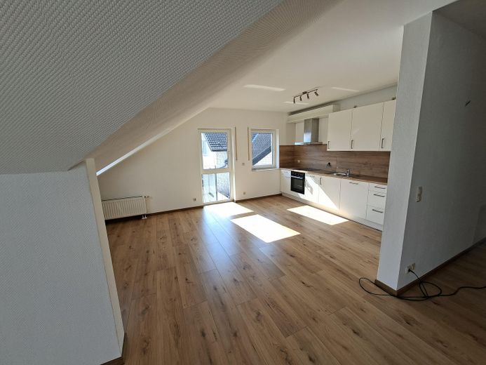 Blick in die offene Küche 
