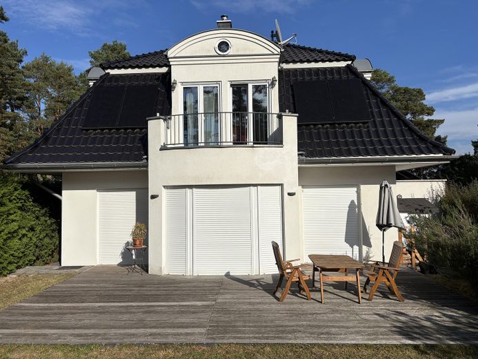 Einfamilienhaus von privat in Kallinchen bei Berlin – Rückansicht Haus vom Garten