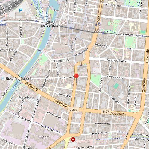 Wohn(t)raum mit Gewerbe und XXL-Grundstück, mitten in der City - FALC Immobilien Heilbronn – Lage