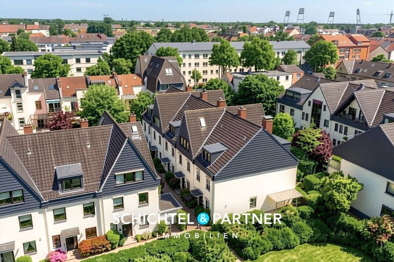 Hulsberg | Vermietetes Reihenhaus mit fünf Etagen, Garten und Garage – S&amp;P | Umgebung