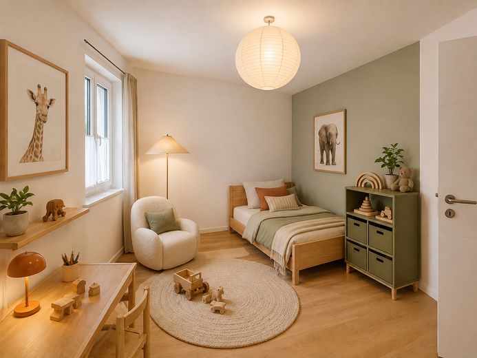 Letzte Gelegenheit- energieeffiziente Garten-Maisonett mit 5 Zimmern und über 100 m² Privat-Garten – KiZi 2