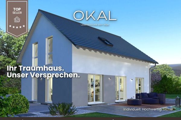 Großzügiges OKAL HAUS der Extraklasse inkl. Grundstück!- Malervorbereitet