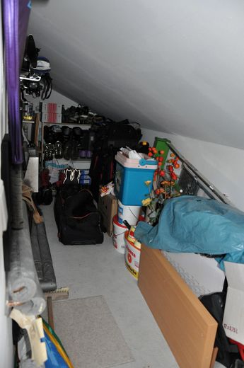 Abstellraum bei Terrasse