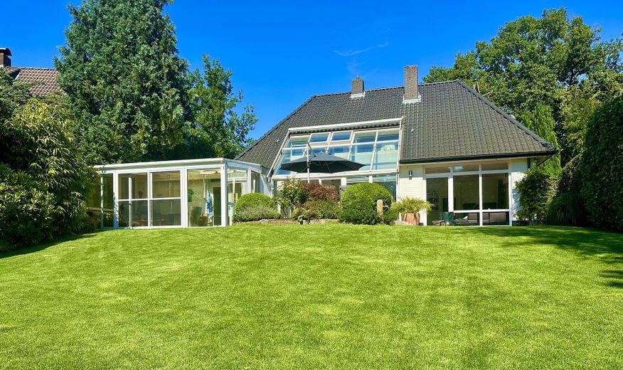 Hausansicht Gartenseite