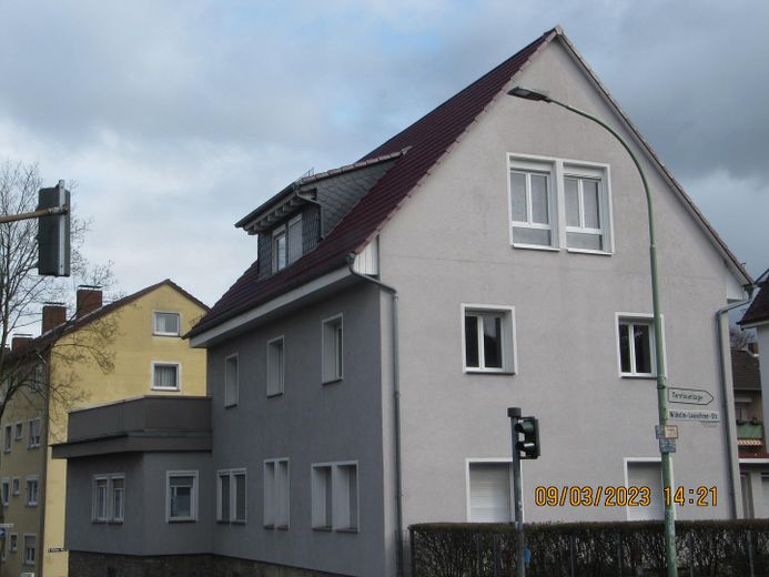 Büro Friedberg Nähe THM und Bahnhof – Ansicht von NW aus Richtg THM