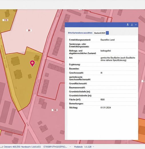 Bauplanung | bis 3 VG zulässig
