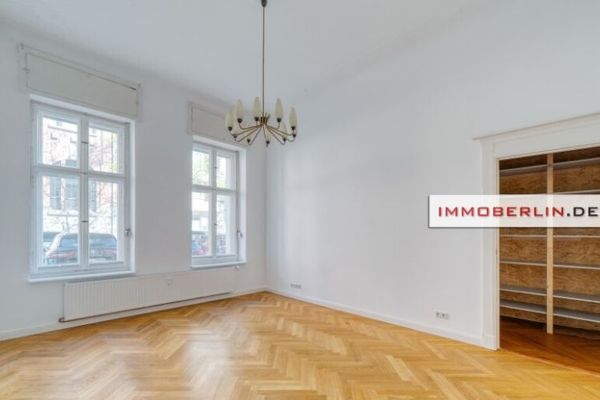 IMMOBERLIN.DE - Feine Altbauwohnung in ruhiger Lage nahe Ku’damm