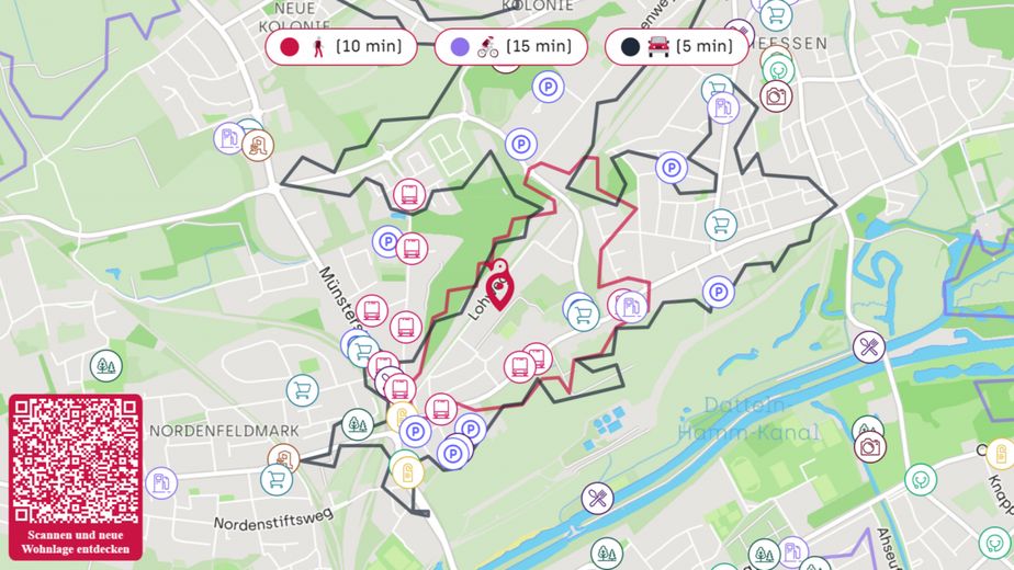 Doppelter Wohntraum auf einem Grundstück - Zwei Häuser, ein Zuhause! – Lageplan