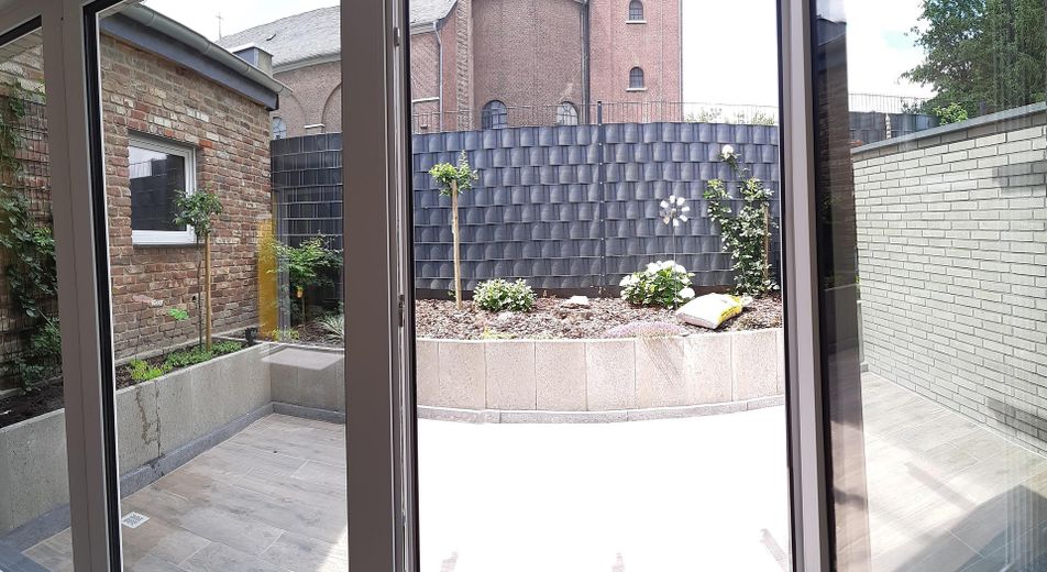 Blick aus dem Wohnzimmer