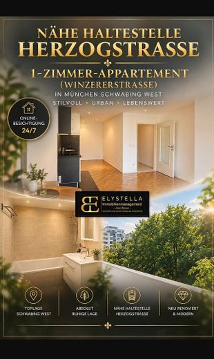 Winzererstraße - Sonniges Appartement in  München Schwabing West – Foto 1