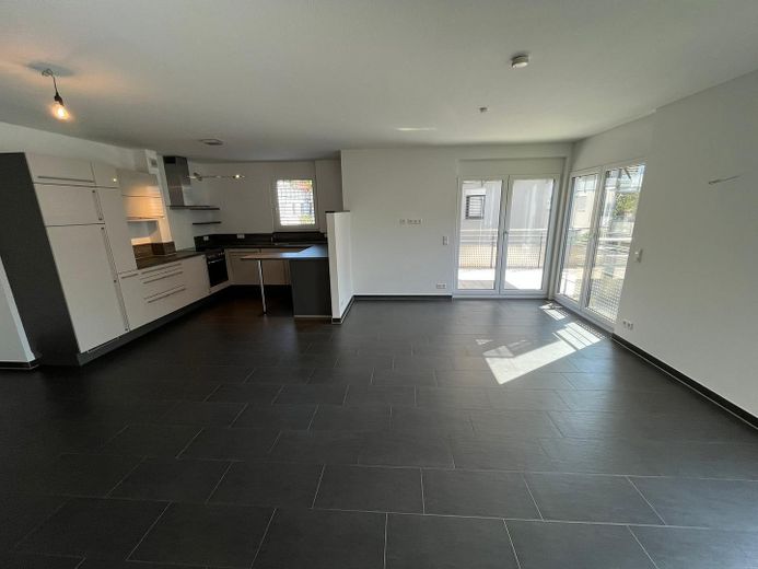 Blick in die offene Küche