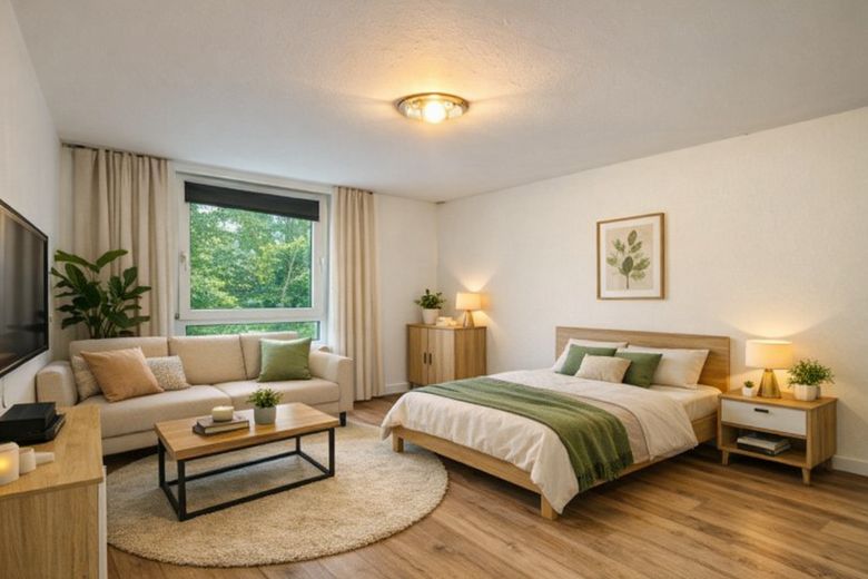 🏡 Zuhause mit Zukunft – provisionsfreie 2‑Zimmer‑Wohnung mit Balkon & nachhaltiger Sanierung (Frankfurt‑Nordweststadt) – Foto 2