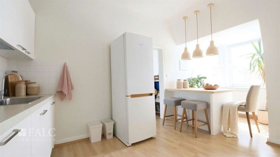 Seltene Gelegenheit im Kreuzviertel - Eigentumswohnung zur individuellen Modernisierung – Küche - (KI generiert)