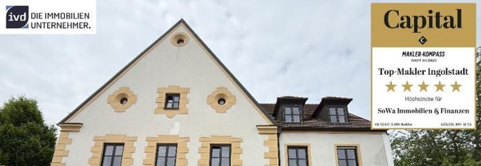 Ein Haus mit Geschichte - Mehrfamilienhaus mit 5 Wohneinheiten, zwei Garagen und Garten in zentraler Lage in Neuburg - Ein Objekt von Ihrem Immobilienpartner SOWA Immobilien und Finanzen