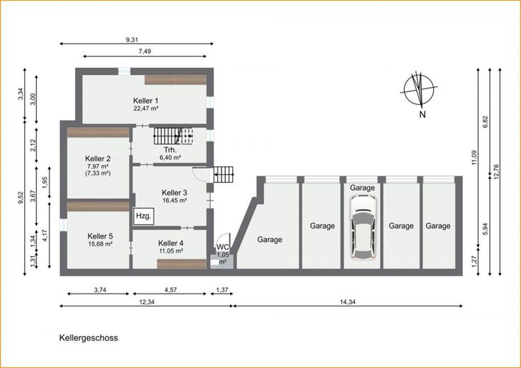 Solides Zweifamilienhaus in zentraler Lage im Duisburger Norden – Kellergeschoss