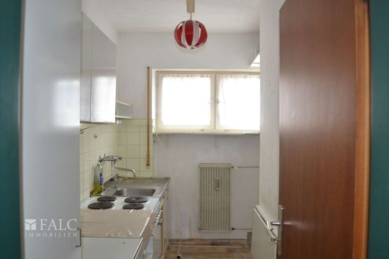 sofort verfügbares 1-Zimmer-Apartment zu verkaufen – Küche