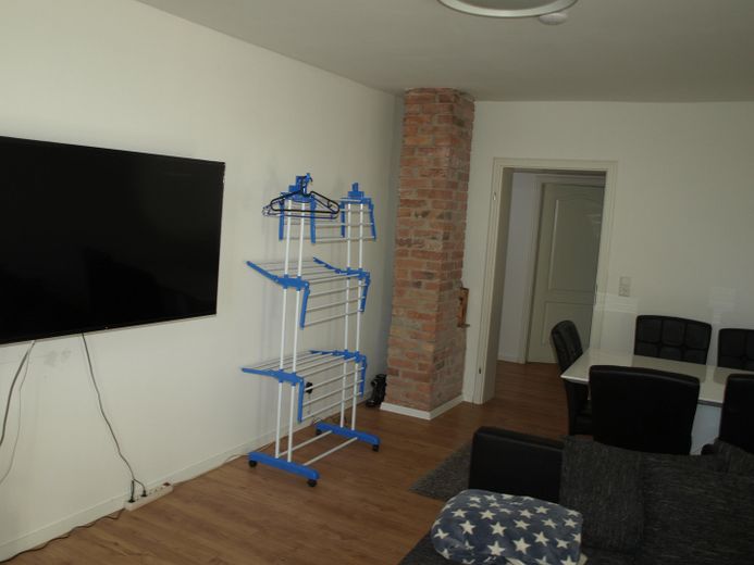 Wohnzimmer mit Kaminanschluss