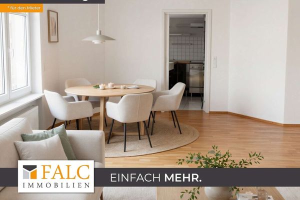 Lichtdurchflutete Maisonette-Wohnung mit zwei Balkonen in zentraler Lage von Wiesloch zu vermieten