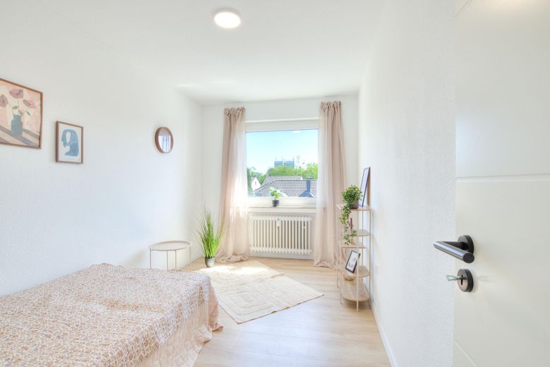 Renovierte 3-Zimmer Wohnung mit Balkon in ruhiger Lage – Sofort einziehen und wohlfühlen – Kinderzimmer