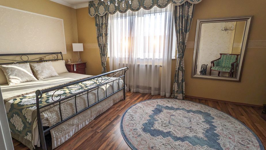 Gemütliches Schlafzimmer.
