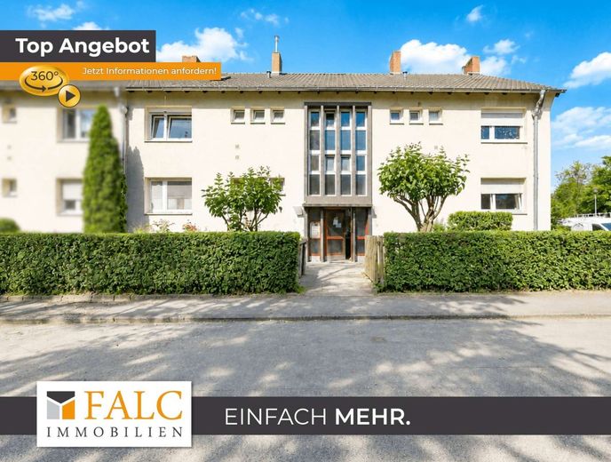 Ihre kleine Wohlfühloase mit Balkon und traumhaftem Gartenanteil! – Außenansicht