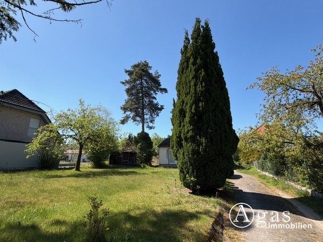 Bungalow auf großzügigem Grundstück und zusätzlichem Baupotenzial in begehrter Lage von Bergfelde – Grundstück