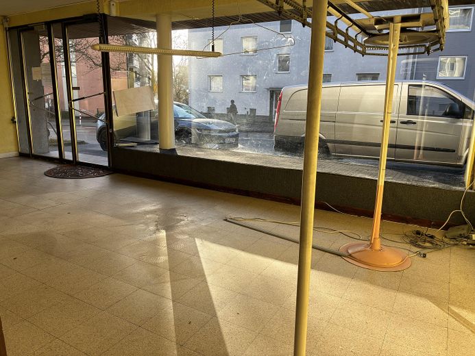 Fensterfront von innen