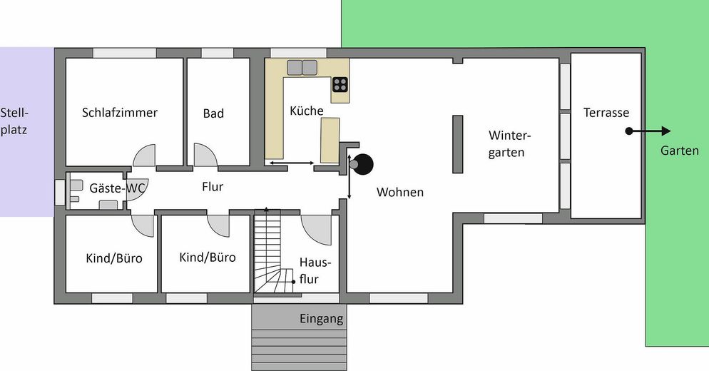 Grundriss EG