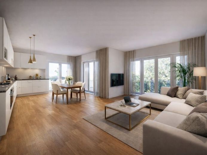 Komfortables Wohnen im Alter – 2-Zimmer-Neubau mit zwei Balkonen in Seenähe – Foto 1