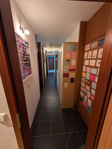 Ruhige 4-Zimmer-Wohnung, ohne Provision, von Privat, nahe Erholungsgebiet mit Südbalkon – Wohnungsflur