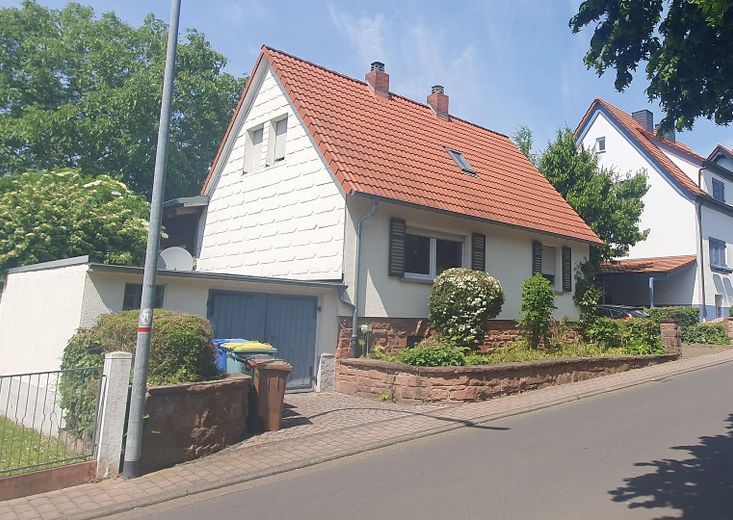 Seitliche Ansicht Haus 