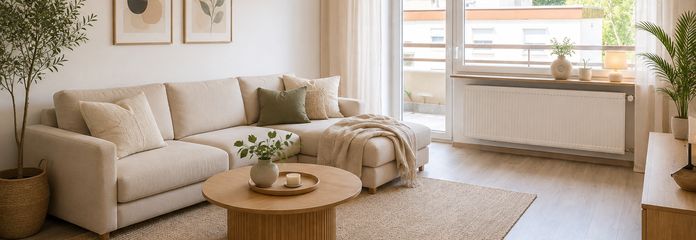 Appartamento di 2 locali ristrutturato di recente in posizione tranquilla, pronto per essere abitato subito – Wohnzimmer/Gestalltungsidee