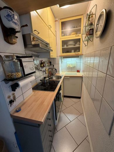 Apartamento de 2 habitaciones en Waldenau-Pinneberg – Küche (KEIN Geschirrspüler!)