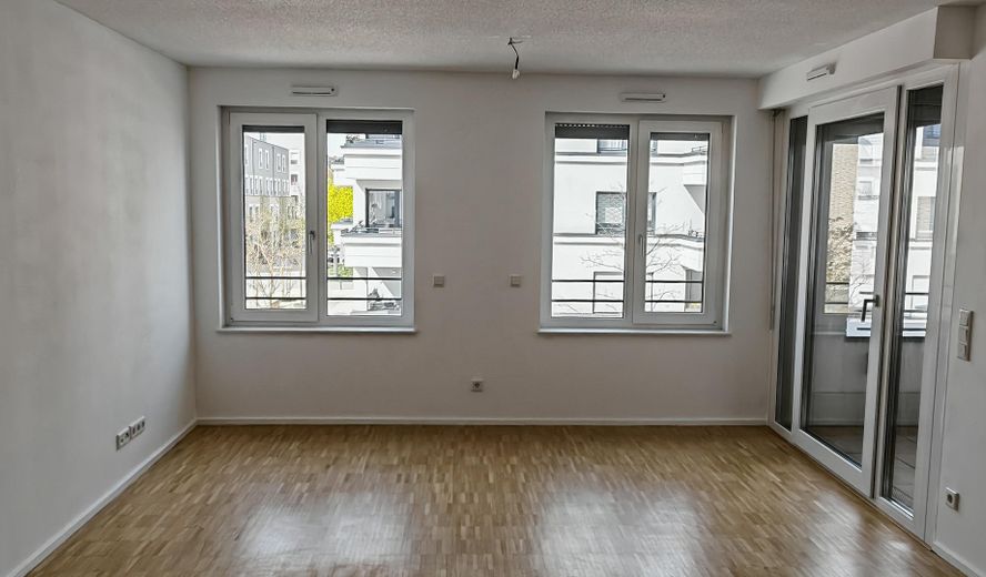 2 Zimmer-Wohnung im Marina Quartier Regensburg HC06 – Wohnzimmer