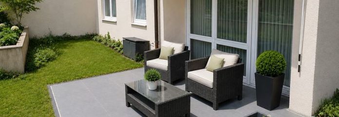 Moderne, hochwertig ausgestattete 3,5-Zimmer-Wohnung mit Terrasse und Garage