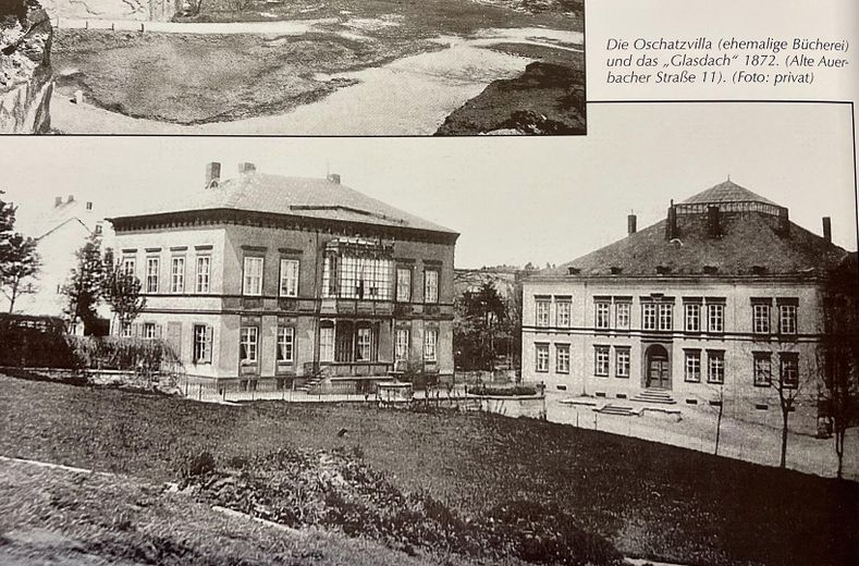 Historisches Bild der Villa